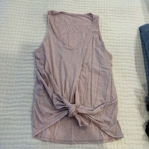 Lululemon Tie Workout Top